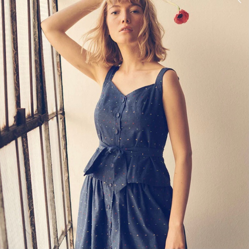 ModCloth Subtle Flirtation Cotton Top